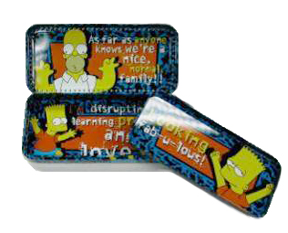 Rectangle EN71 0.25mm Thickness Gift Tin Box CMYK With Hinge