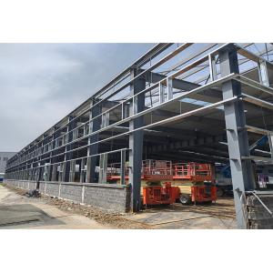 Bolt Connection Galvanized Prefabricated Steel Structures Warehouse Aws D1.1