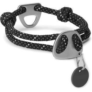 Comfortable Low Profile Soft Nylon Dog Collar 7mm Rope Less Matting Secure Lead