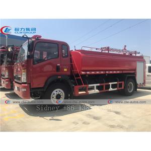Sinotruk Howo 4x2 4CBM Water Tank Fire Fighting Truck