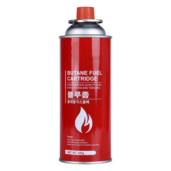 Buy 400ml Refillable Butane Canister For Camping Stoves Eco Friendly at wholesale prices