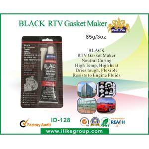 Quality General Purpose Black RTV Silicone Sealant High Temperature , Fast Dry for sale