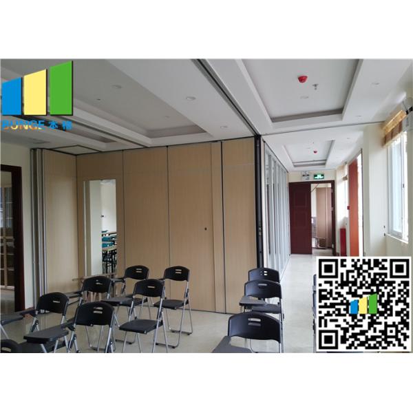 Gypsum Board Folding Partition Walls Stage Melamine Office Partition 65mm Thickness