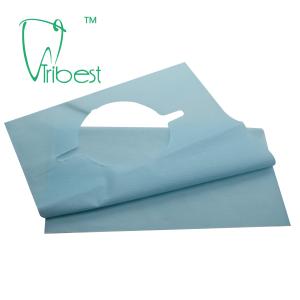 40x60cm Disposable Dental Bibs With Hole
