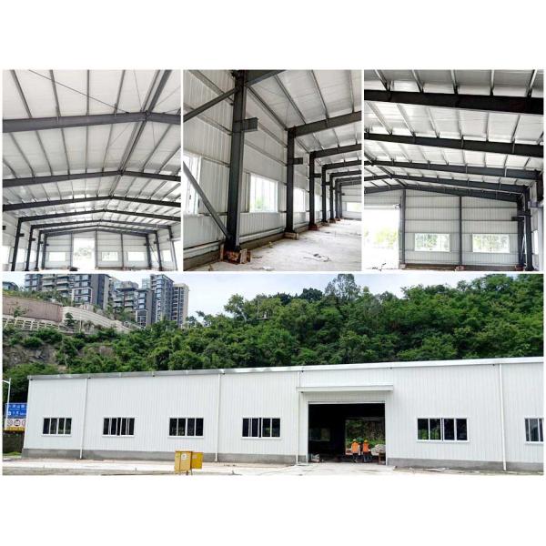 Storage Industrial Steel Warehouse Prefabricated Building For Workshop