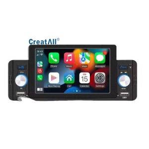 China Creatall 5-Inch Car MP5 Player for Bluetooth Reversing Camera Wired/Wireless CarPlay Supports WAV MP3 APE Audio Formats USB on sale