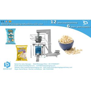 How to pack popcorn in pouch bag by automatic machine BSTV-160A
