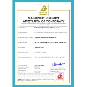 Ricite (Zhejiang) Science & Technology Co., Ltd. Certifications