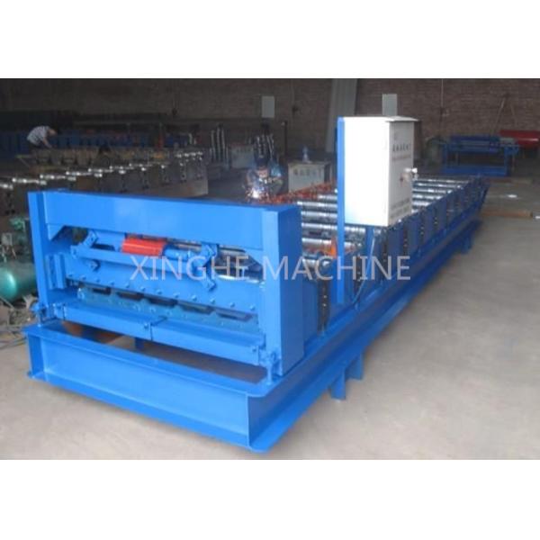 Sheet Metal Glazed Tile Roll Forming Machine With 4 Tons High Capacity