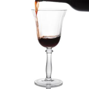 Eco Friendly 310ml Machine Made Goblet Wine Glasses