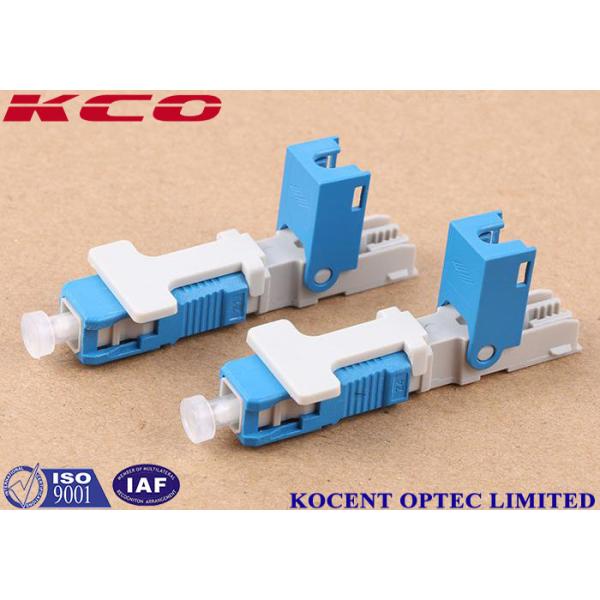 SC/UPC Fiber Optic Fast Connector with 55mm/60mm Length Low Insertion Loss 0.2dB and High Return Loss 55dB