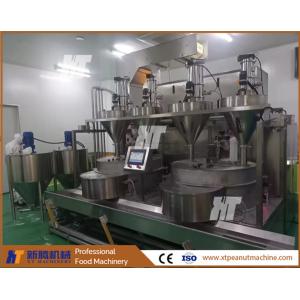 Precise Automatic Peanut Coating Machine Temperature Control Peanut Burger