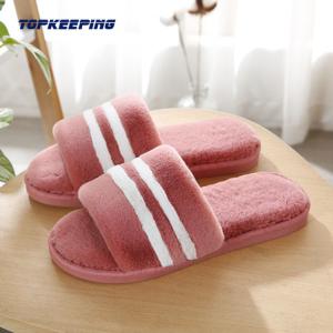 China CE Certificated Custom PVC Outsole Furry Slides Slippers on sale