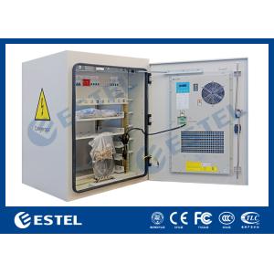 Anti - Corrosion Pole Mounted Cabinet With Shaped Hole Full Protection