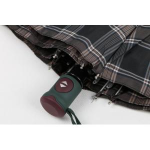 Tartan Design Auto Open Close Umbrella Automatic Close Umbrella Metal +