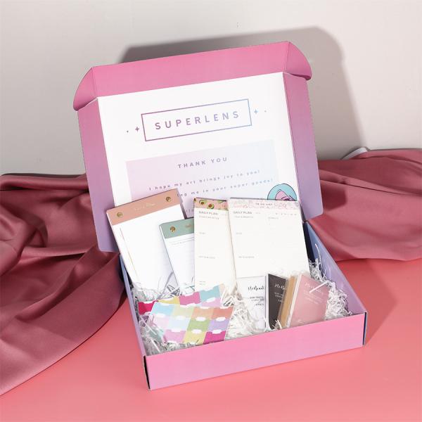 Retail Stand Box Custom Logo Corrugated Paper Cardboard Packaging Mailer for