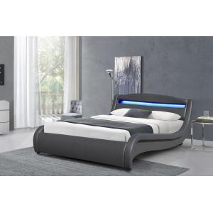 It Is Good For The Health Of The Waist And Allows The LED Upholstered Bed To