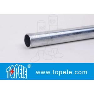 EMT Conduit And Fittings Carbon Steel Galvanised Tube , Electrical Metallic