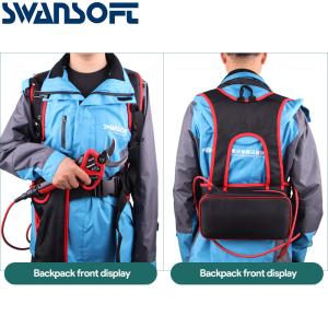 Swansoft Cordless LED 16.8V Electric Pruning Shears Scissors Cut The Branches of