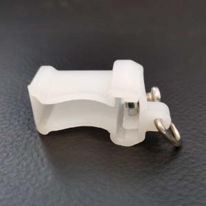 Aluminum European Middle Curved Square Rail 19mm Diameter