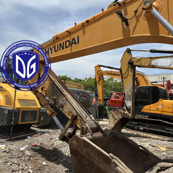 Original Hyundai 225 22.5Ton Hydraulic Excavator,Good Condition,On Sale Now