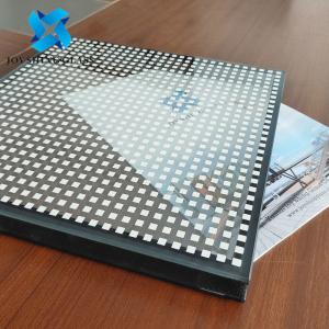 Ceramic Frit Insulated Glass Units Custom Shape