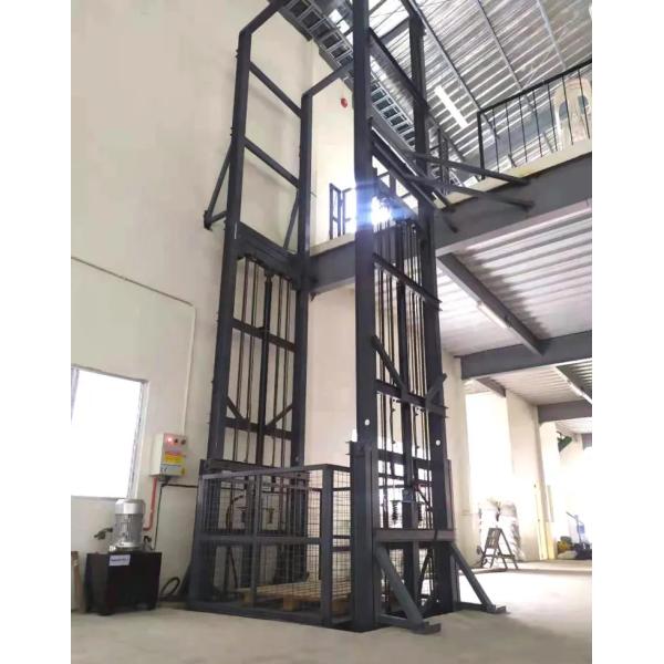 Commercial 2000kgs Hydraulic Cargo Lift Elevator 3m External Goods Lift