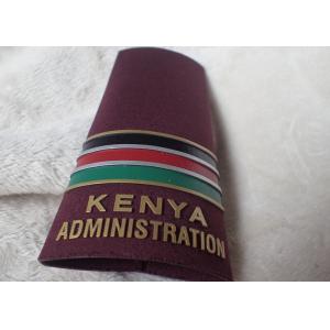 High Density Screen Printed Clothing Labels Police Shoulder Patches