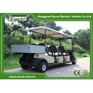 60KM-80KM Range Electric Golf Carts With Aluminum Cargo Box