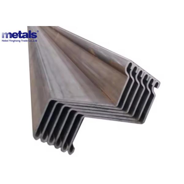 Buy Z Type Steel Sheet Retaining Wall piling Contractor For Permanent Structure at wholesale prices