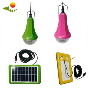 9W Solar Powered LED Shed Lights Remote Control Solar Lighting System For Home