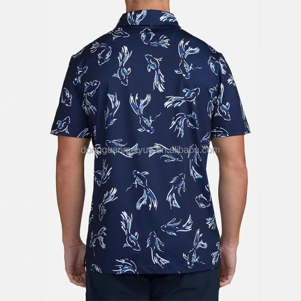 Custom Pint Logo Hip Great High-quality Lightweight Trendy Breathable Rugby Novelty Shirts Lightweight Vintage Golf Polo Shirt