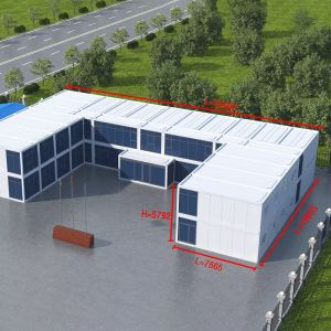 Customizable Modular Foldable Prefabricated Home Detachable Fold Up Container