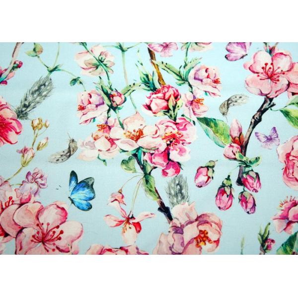 Buy Anti - Cracking Inkjet Cotton Canvas Custom Printing Beautiful Pattern at wholesale prices