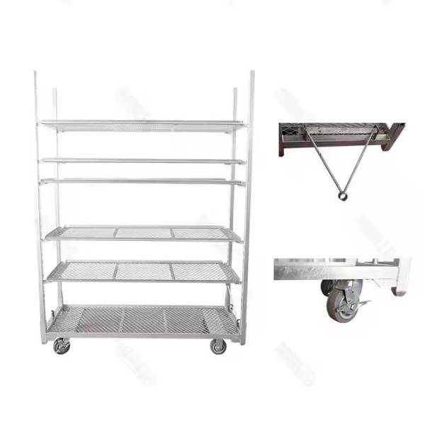 Buy 4 Wheels Danish Trolley Perfect For Smooth And Convenient Transport at wholesale prices