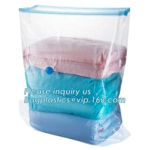 large size vacuum plastic big jumbo, vacuum hanging bag with a valve, vacuum