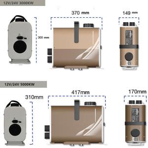Portable Compact Diesel Heater with Efficient Diesel Combustion for Trucks and