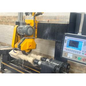 Quality High Efficiency CNC Two Pcs Baluster Cutting Machine For Kingpost , Roadblock for sale