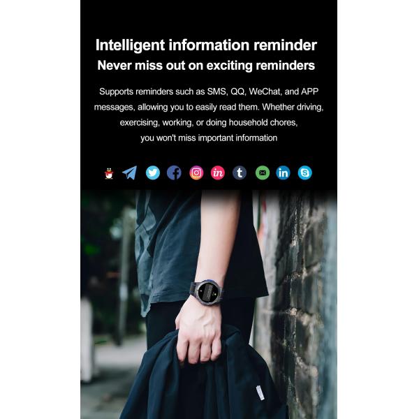 Large Screen Fitness Tracker NFC Smartwatch HK52 Answer Make Call AI Voice Men Outdoor Sport