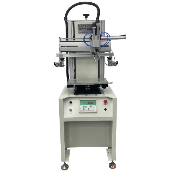 Semi Automatic Flatbed Screen Printing Machine For Flat Industrial Products
