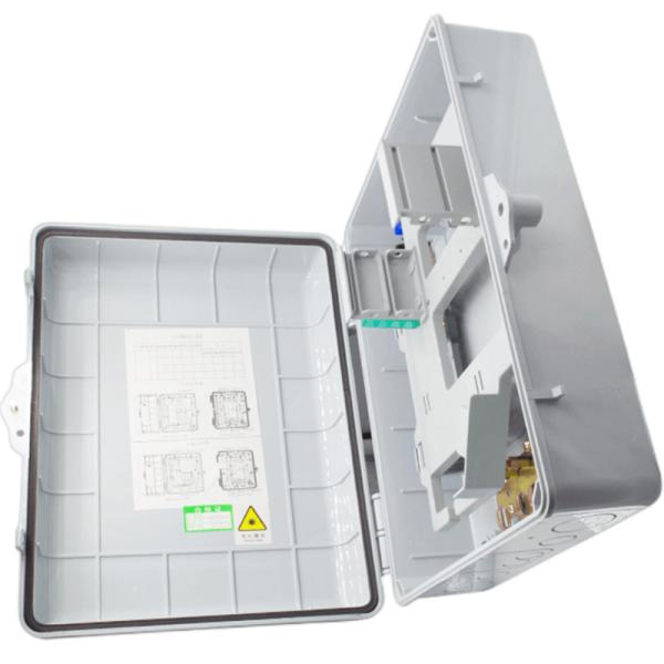 ABS 1x8 Fiber Optic Splitter Box Singlemode / Multimode Indoor Or Outdoor