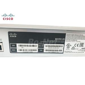 2 SFP Combo Port Managed Cisco Gigabit Switch Original SG350-20-K9-CN Long