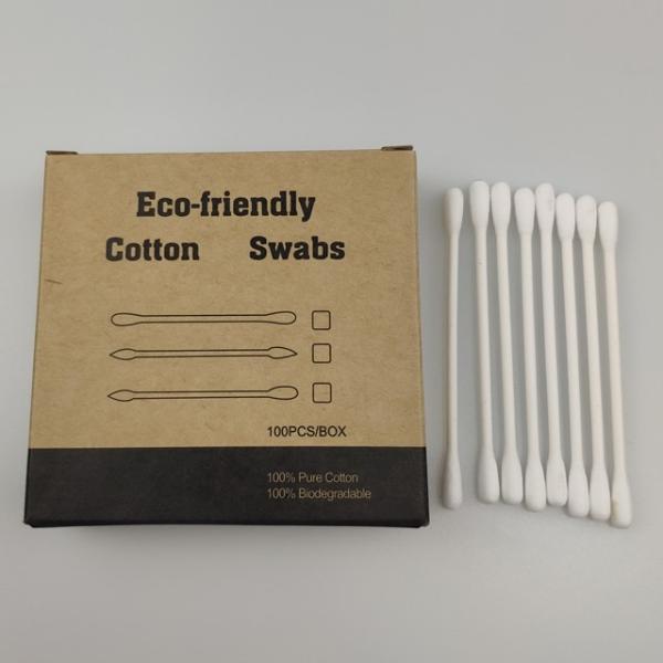 Buy 3 Inch Dust Free 75mm Cotton Cleaning Swabs at wholesale prices