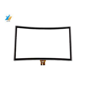 Black White Curved Touch Panel Bendable Industrial Touch Panel