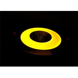 Recessed COB Led Downlight 18W Round Golden Edge Living Room White Yellow