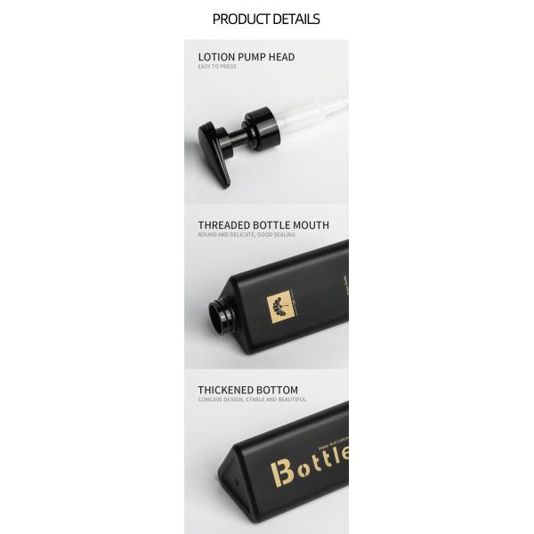 Shampoo Dispenser Colorful Empty Lotion PETG Bottle With Pump