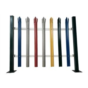 Pvc Coated Paliside Welded Wire Garden Fence