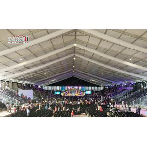 8000 People Big Church Marquee Tent with Air Conditioner in Nigeria , White