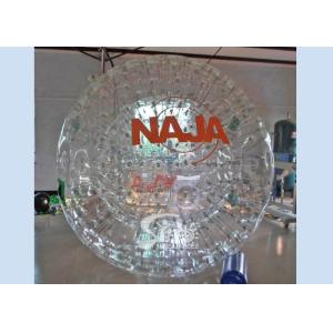 Giant cheap inflatable grass ball person inside with certificated PVC or TPU