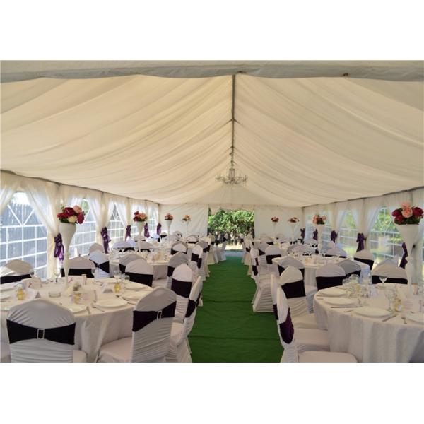 Multi Functional Wedding Ceremony Party Tents Well Decorated Fire Resistant